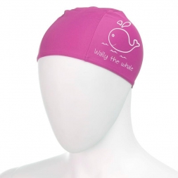 Шапочка для плав. дет. &quot;FASHY Polyester kids Printed Cap&quot;, арт.3220-00-43, полиэстер, розовый