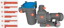 Насос с префильтром Hayward HCP38251E
