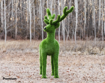 Топиари олень Козинак - газон Eco, зелёный, фото 8