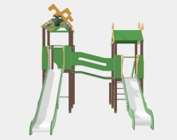 Детский игровой комплекс TORUDA Дино Долина 3D 06020, фото 4