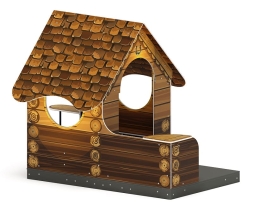 Домик мини тип 3 (Эко) - МФ 10.01.12-03, фото 4 Домик мини тип 3 (Эко) - МФ 10.01.12-03, фото 4