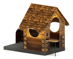 Домик мини тип 3 (Эко) - МФ 10.01.12-03, фото 3 Домик мини тип 3 (Эко) - МФ 10.01.12-03, фото 3