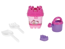 Набор для пляжа и песочницы с лейкой Hello Kitty Pilsan (06-021)
