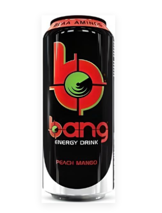Энергетический напиток &quot;БЭНГ&quot; Персик-манго VPX BANG 473мл Peach Mango , фото 1