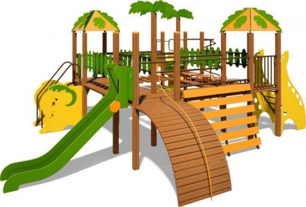 Детский игровой комплекс &quot;Джунгли&quot; Т809-RC , фото 2