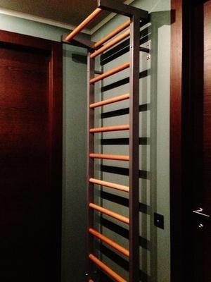 Шведская стенка EffectSport комбинированная ГИБРИД-ТС белая, фото 2