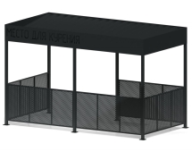 Павильон для курения Пепельный туман