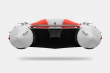 GLADIATOR B 370 LIGHT B Красно-белый моторная лодка ПВХ Фанерный пайол