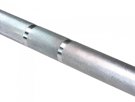 Гриф для кросс-тренинга женский олимпийский прямой 2010 мм, до 679 кг, с упорными подшипниками, фото 3