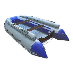 Лодка ПВХ REEF 390F НДНД надувная под мотор, фото 1