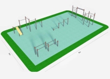 Спортивная площадка K-2 Спортивная площадка K-2