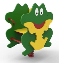 Качалка на пружине Лягушонок CКИ 130 для детской площадки