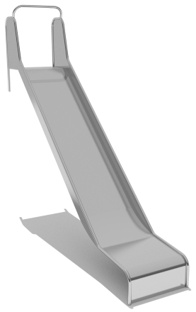 Горка из нержавеющей стали ГГН-500.2750.009 для детской площадки, фото 1