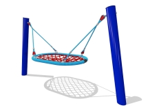 Качели Гнездо 04031 с подвесом металлические для детской площадки