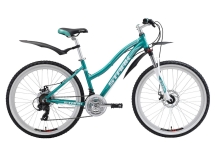 Велосипед Stark'18 Luna 26.2 D бирюзовый/белый/светло-голубой 18&quot;