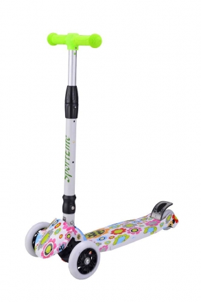 Самокат 4-х колесный SportElite SE410, граффити, фото 1