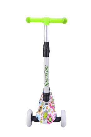 Самокат 4-х колесный SportElite SE410, граффити, фото 2
