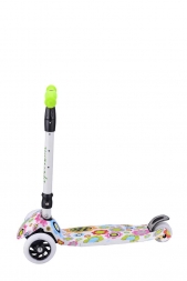 Самокат 4-х колесный SportElite SE410, граффити, фото 3