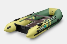 GLADIATOR B 370 LIGHT B Зелено-оливковый моторная лодка ПВХ Фанерный пайол