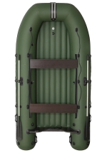 Моторная лодка ПВХ Фрегат 390 Air (НДНД) Зеленый