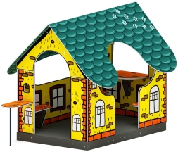 Домик мини тип 4 (Город) - МФ 10.01.13-02, фото 1 Домик мини тип 4 (Город) - МФ 10.01.13-02, фото 1