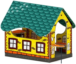 Домик мини тип 4 (Город) - МФ 10.01.13-02, фото 3 Домик мини тип 4 (Город) - МФ 10.01.13-02, фото 3