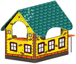 Домик мини тип 4 (Город) - МФ 10.01.13-02, фото 2 Домик мини тип 4 (Город) - МФ 10.01.13-02, фото 2