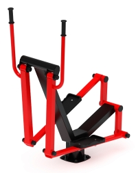 Эллиптический (красный) - Уличный тренажер - СТ 010-11.И2, фото 1