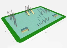 Спортивная площадка K-3 Спортивная площадка K-3
