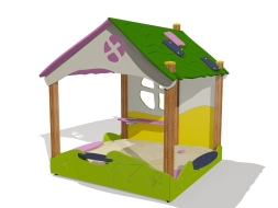 Песочный дворик 05025 для детской площадки, фото 2