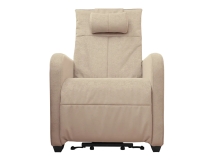 Кресло-реклайнер электрический с подъемом и массажем FUJIMO LIFT CHAIR Ваниль
