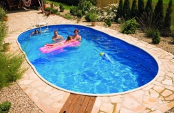 Бассейн Mountfield Azuro 405DL 7,3х3,7х1,2 м Basic, фото 1