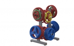 Стойка для дисков PROFI-FIT RUS 1231, нагрузка до 600 кг, фото 2