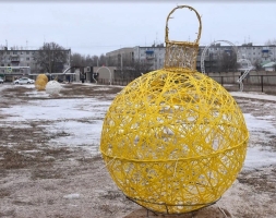 Светящаяся фигура Ёлочная игрушка на раме (диаметр 2 м), фото 7