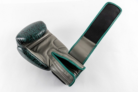 (Перчатки для бокса UFC PRO Thai Naga 16 Oz - зеленые), фото 15