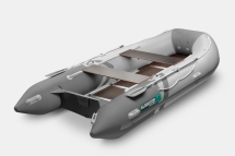 GLADIATOR B 420 LIGHT B Светло-темносерый моторная лодка ПВХ Фанерный пайол