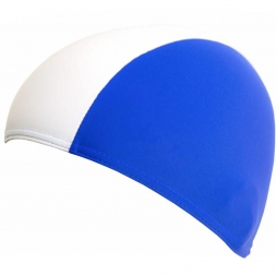 Шапочка для плав. &quot;FASHY Shot Shape Polyester&quot;, арт.3241-05, полиэстер, бело-синий
