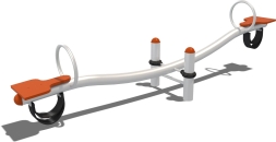 Качели Дуэт Vector КЧ001.00.10 для детских площадок, фото 1