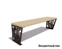 Банкетка Павлин, Лиственница 1,8 м