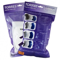 Наколенники спортивные &quot;TORRES Pro Gel &quot;, нейлон, полиуретан 20 мм, гель, размер L, синий, фото 2