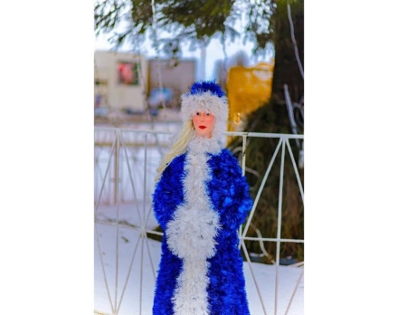 Световая фигура Снегурочка, фото 7