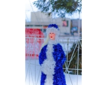 Световая фигура Снегурочка