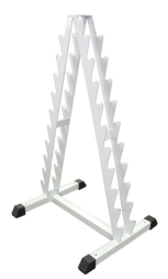 Стойка для хранения хромированных гантелей MB Barbell, фото 1