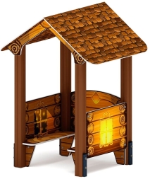 Домик малый 1 (эко) МФ 10.01.01-02, фото 3 Домик малый 1 (эко) МФ 10.01.01-02, фото 3