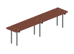 Скамья - МФ 42.01.02-И1, фото 2 Скамья - МФ 42.01.02-И1, фото 2