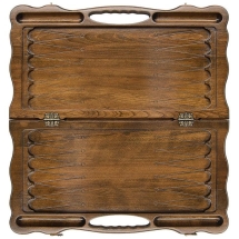 Нарды резные &quot;Лев 3&quot; с ручкой 60, Haleyan