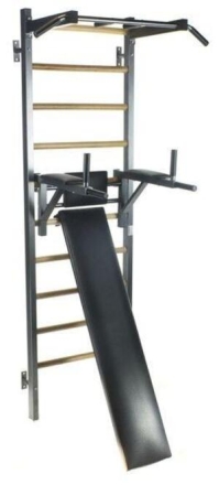 Шведская стенка EffectSport комбинированная Гибрид-ТФ-БП-ДУ, фото 1