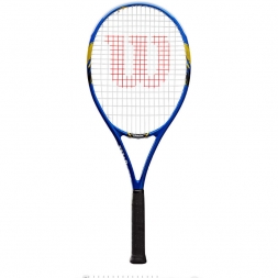 Ракетка б/т Wilson US Open Gr3, арт.WRT30560U3, для любит., графит, со струн., сине-черно-желтый