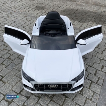 Электромобиль Audi Q8 BBH-1187 белый