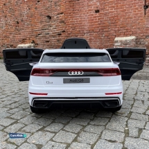 Электромобиль Audi Q8 BBH-1187 белый